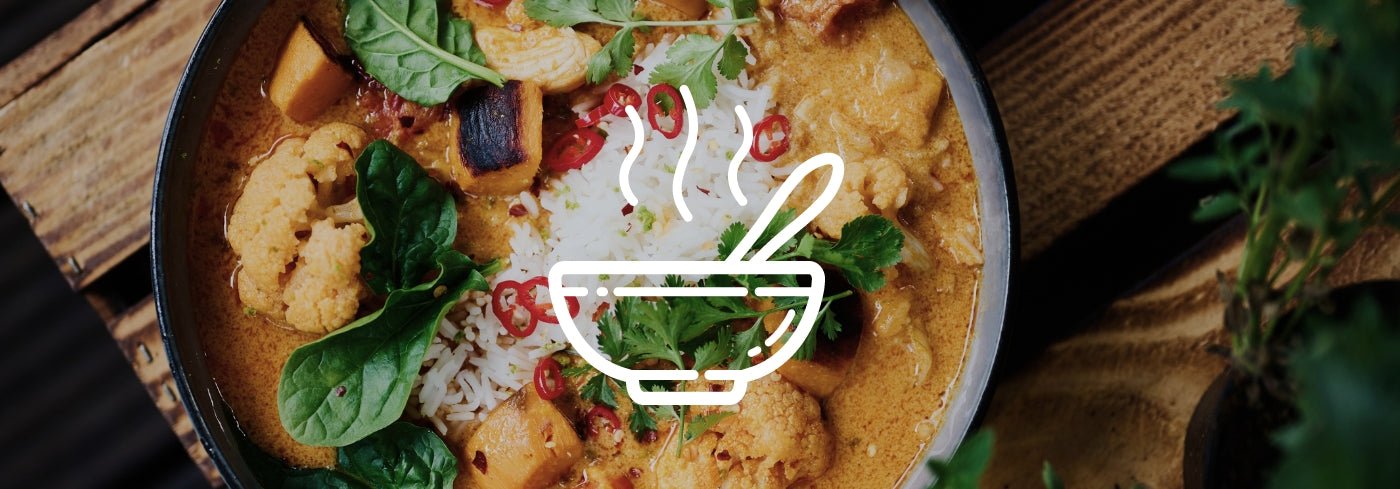Kokos curry soep - Charlotte Labee