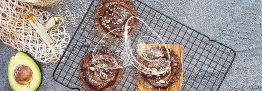Gezonde taartjes met chocola en avocado - Charlotte Labee