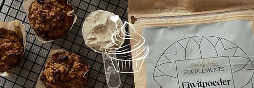 Eiwit muffins: lekker, gezond én voedzaam - Charlotte Labee