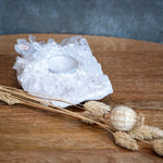 Bergkristal waxinelichthouder - CL Health by Charlotte Labee