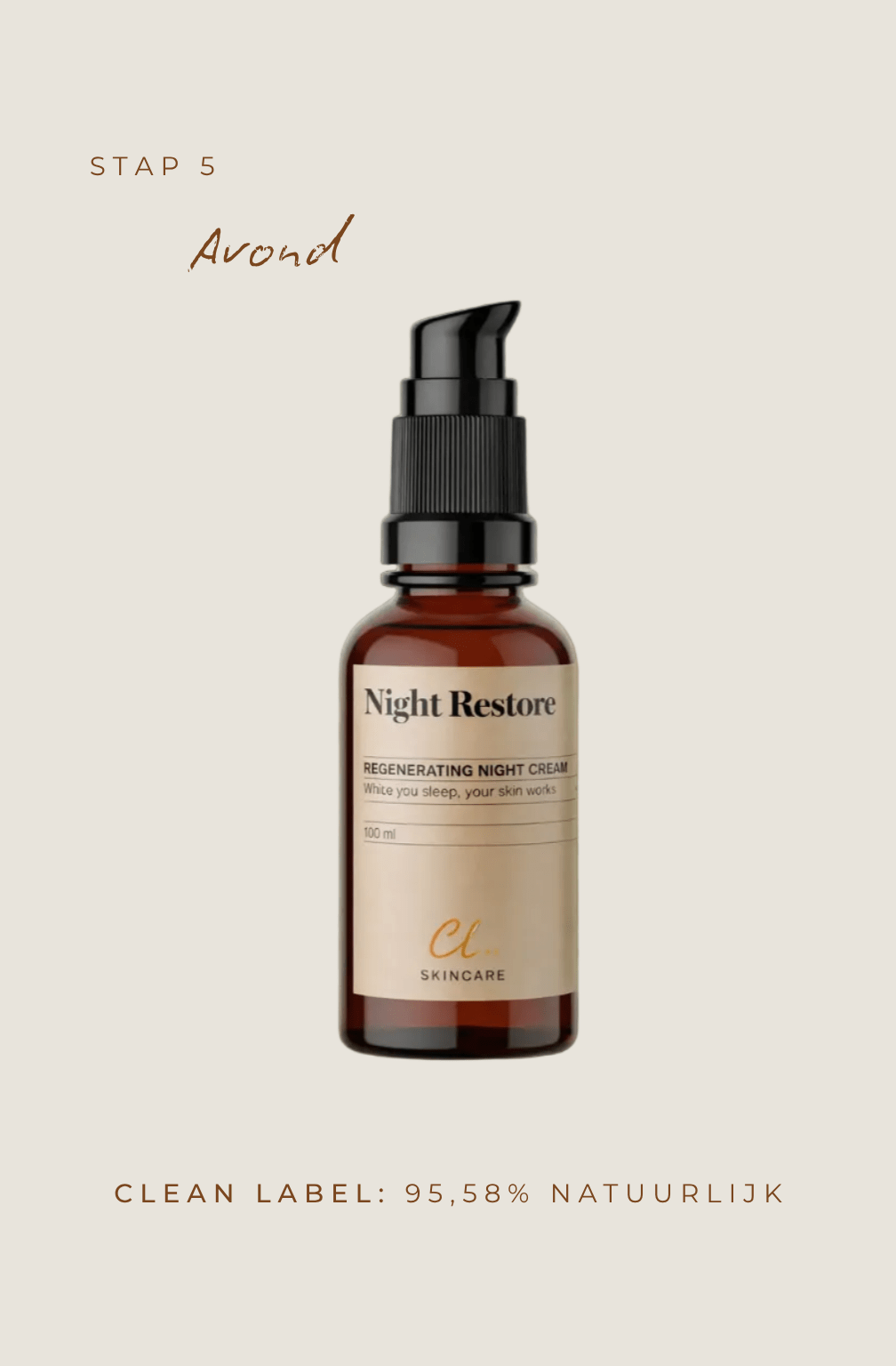 Night Restore - Regenerating Night Cream - CL Health by Charlotte Labee