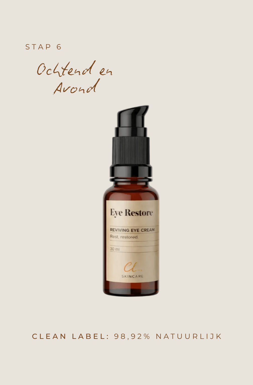 Eye Restore - Reviving Eye Cream - CL Health by Charlotte Labee