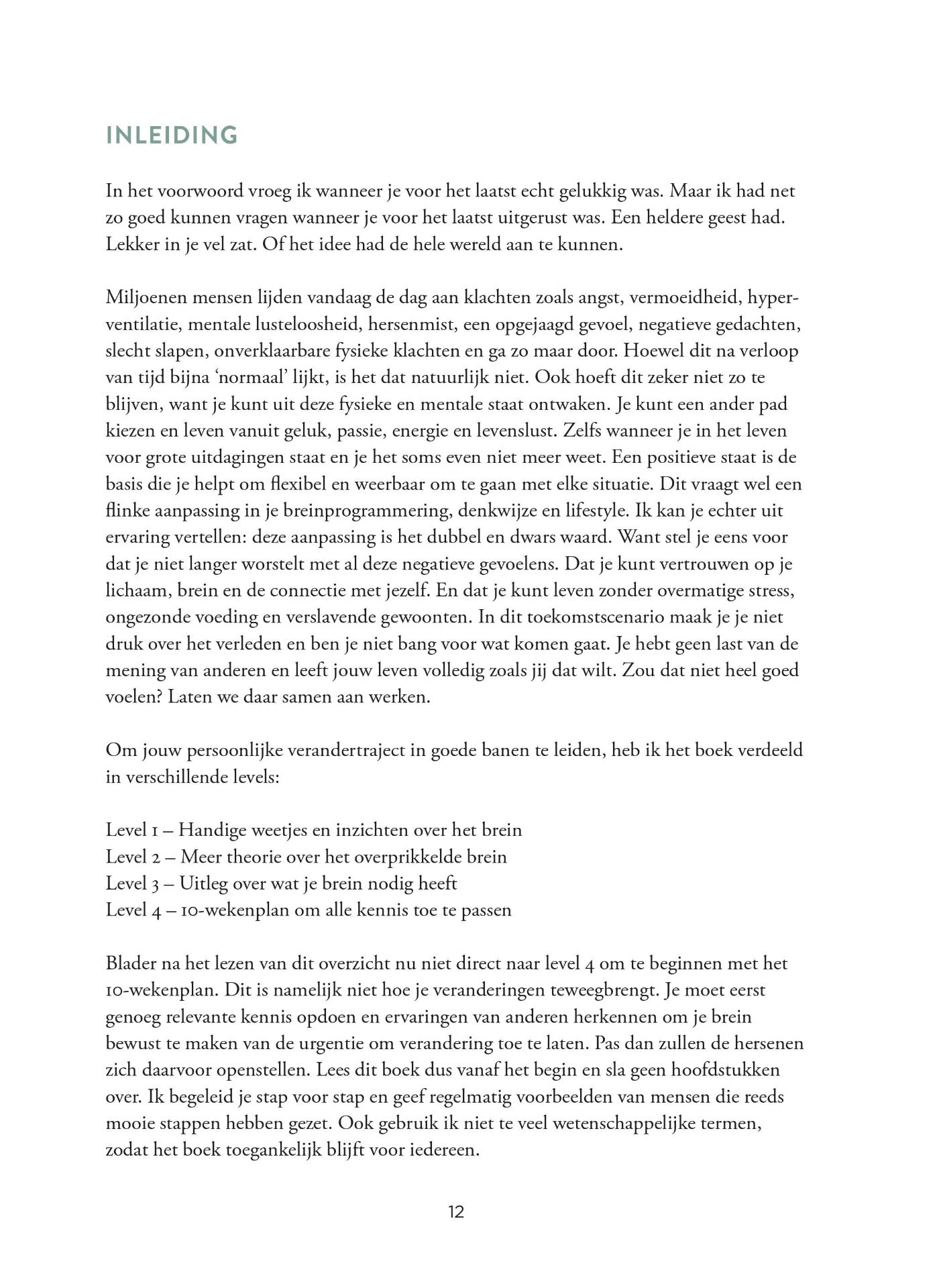 Boek Overprikkeld Brein - CL Health by Charlotte Labee