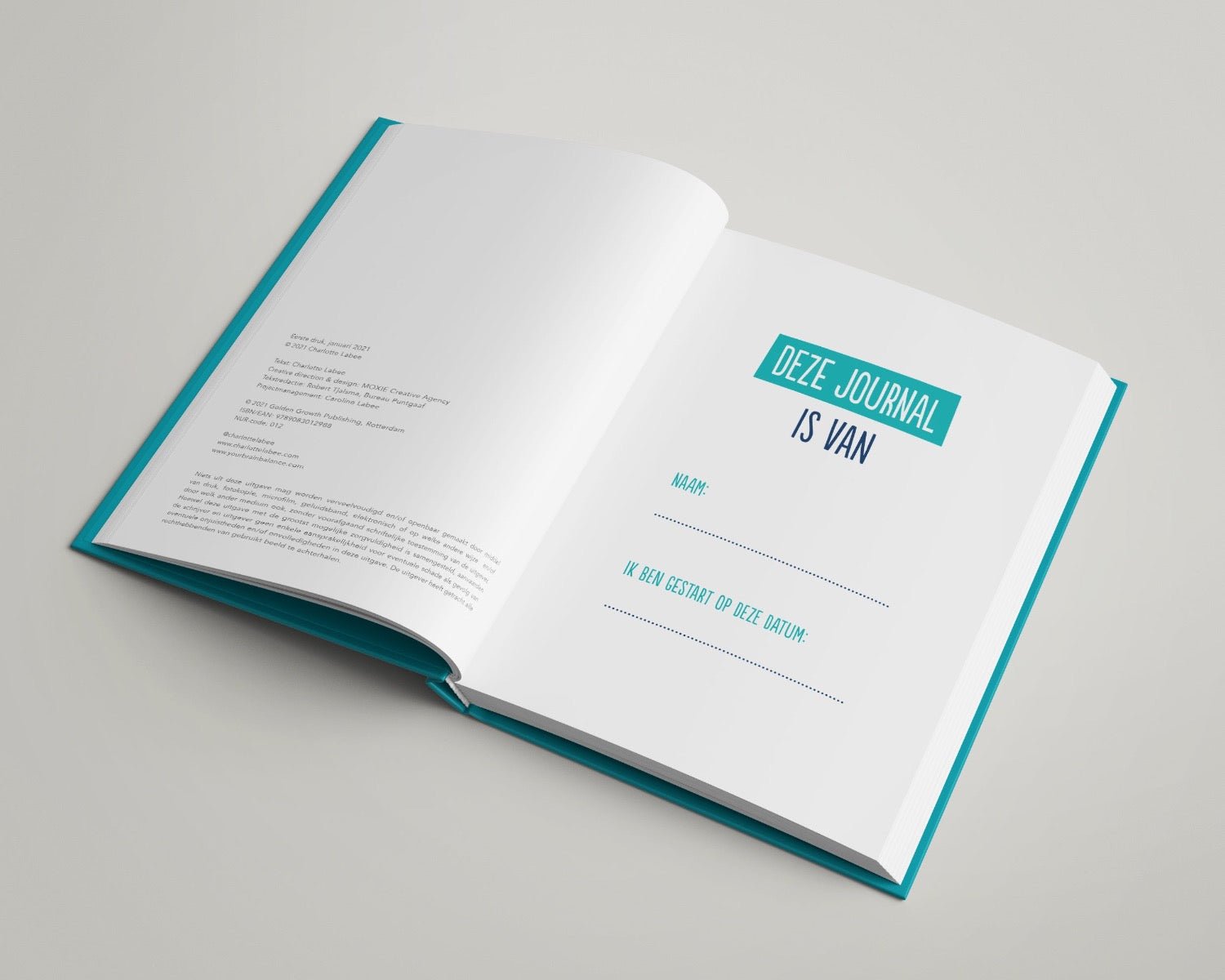 Brain Balance Teenage Journal - CL Health by Charlotte Labee