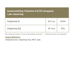 Vitamine K2/D3 druppels - CL Health by Charlotte Labee