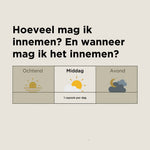 Moment van inname Vitamine B-complex